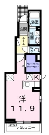 フェリーチェ トレの物件間取画像